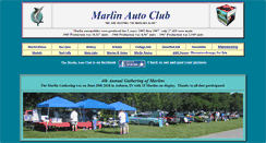 Desktop Screenshot of marlinautoclub.com